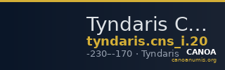 Tyndaris Calciati 1983 20 — CANOA