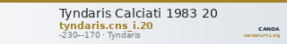 Tyndaris Calciati 1983 20 — CANOA