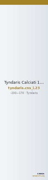 Tyndaris Calciati 1983 23 — CANOA