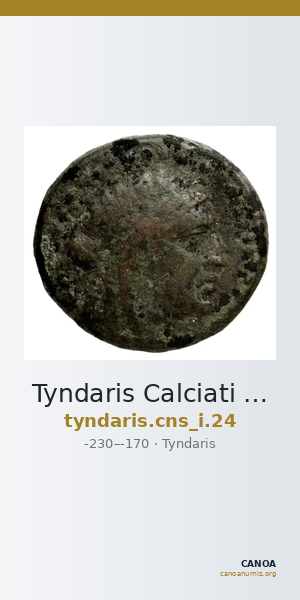 Tyndaris Calciati 1983 24 — CANOA