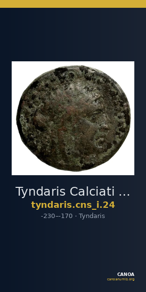 Tyndaris Calciati 1983 24 — CANOA