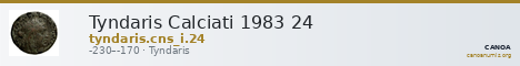 Tyndaris Calciati 1983 24 — CANOA