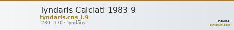 Tyndaris Calciati 1983 9 — CANOA