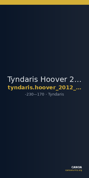 Tyndaris Hoover 2012 1654 — CANOA