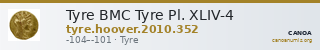 Tyre BMC Tyre Pl. XLIV-4 — CANOA