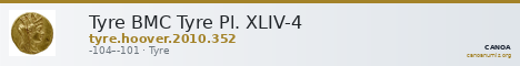 Tyre BMC Tyre Pl. XLIV-4 — CANOA