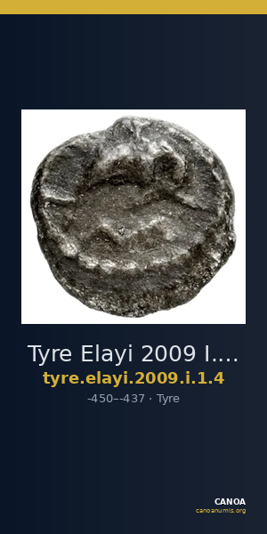 Tyre Elayi 2009 I.1.4 — CANOA