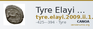 Tyre Elayi 2009 II.1.1.1 — CANOA