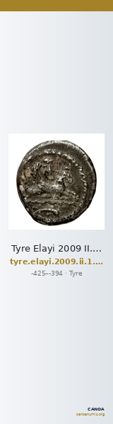 Tyre Elayi 2009 II.1.1.2 — CANOA