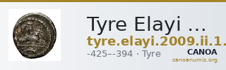 Tyre Elayi 2009 II.1.1.2 — CANOA