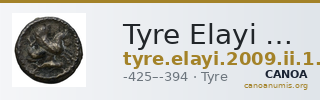 Tyre Elayi 2009 II.1.1.3 — CANOA
