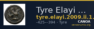 Tyre Elayi 2009 II.1.1.3 — CANOA