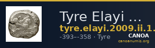 Tyre Elayi 2009 II.1.2.1 — CANOA