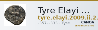 Tyre Elayi 2009 II.2.1.1-13 and 29 — CANOA