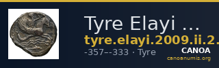 Tyre Elayi 2009 II.2.1.1-13 and 29 — CANOA