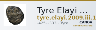 Tyre Elayi 2009 III.1.1.a-c — CANOA