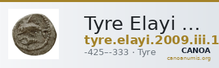 Tyre Elayi 2009 III.1.2.a-b — CANOA