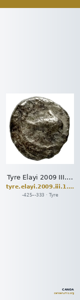 Tyre Elayi 2009 III.1.2.e — CANOA