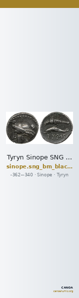 Tyryn Sinope SNG BM Black Sea 1452-1454 — CANOA