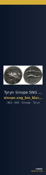 Tyryn Sinope SNG BM Black Sea 1452-1454 — CANOA