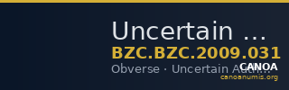 Uncertain Authority — Asper (Obverse) — CANOA