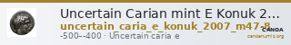 Uncertain Carian mint E Konuk 2007 M47-8 — CANOA