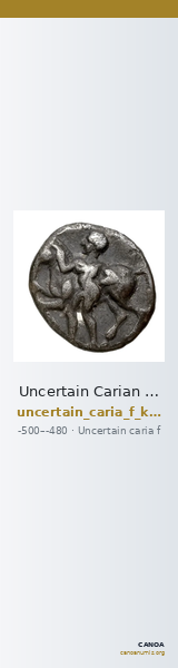 Uncertain Carian mint F Konuk 2007 M50 — CANOA