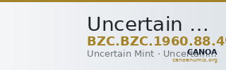 Uncertain Ruler — Coin (Uncertain Value) (Uncertain Mint) — CANOA