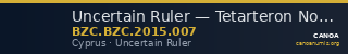 Uncertain Ruler — Tetarteron Noummion (Cyprus) — CANOA