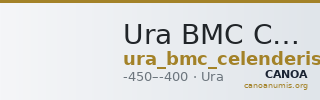 Ura BMC Celenderis 17 — CANOA