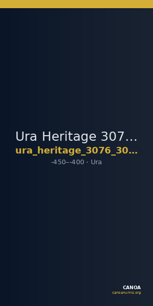 Ura Heritage 3076 (2019) 30183 — CANOA
