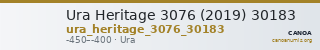 Ura Heritage 3076 (2019) 30183 — CANOA
