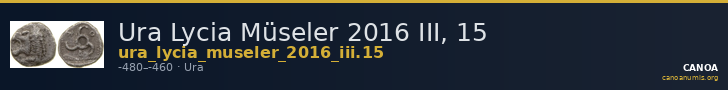 Ura Lycia Müseler 2016 III, 15 — CANOA