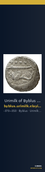 Urimilk of Byblus Byblus Elayi 2014 IV.3.1 — CANOA