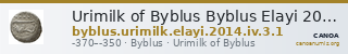 Urimilk of Byblus Byblus Elayi 2014 IV.3.1 — CANOA