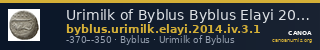 Urimilk of Byblus Byblus Elayi 2014 IV.3.1 — CANOA