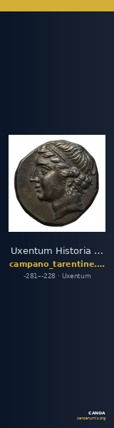 Uxentum Historia Numorum Italy 1098 — CANOA