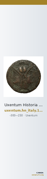 Uxentum Historia Numorum Italy 1102 — CANOA