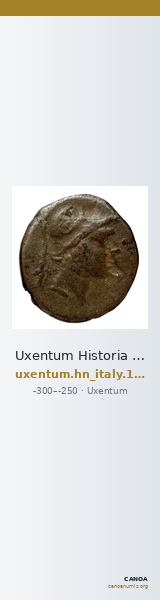 Uxentum Historia Numorum Italy 1103 — CANOA