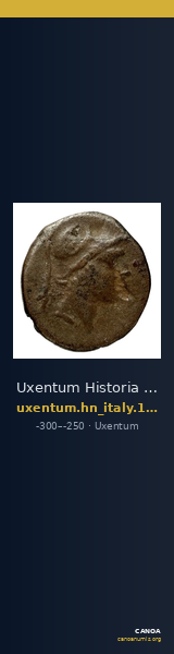 Uxentum Historia Numorum Italy 1103 — CANOA