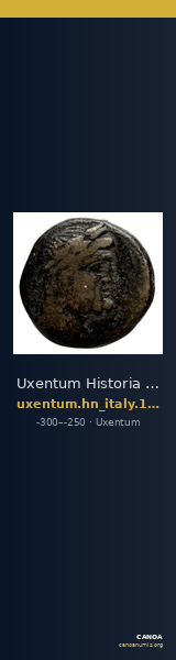 Uxentum Historia Numorum Italy 1104 — CANOA