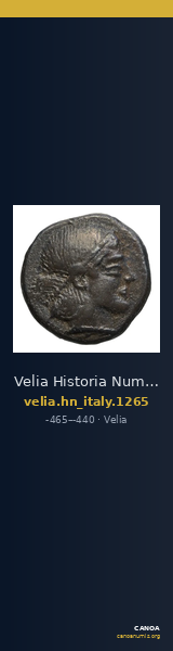 Velia Historia Numorum Italy 1265 — CANOA