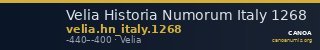 Velia Historia Numorum Italy 1268 — CANOA