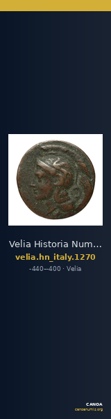 Velia Historia Numorum Italy 1270 — CANOA