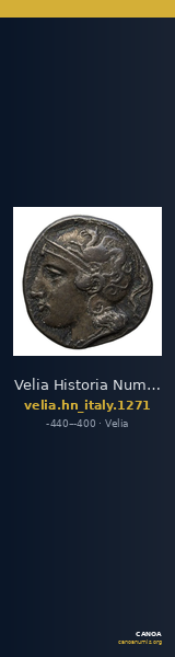Velia Historia Numorum Italy 1271 — CANOA