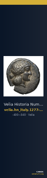 Velia Historia Numorum Italy 1277-8 — CANOA