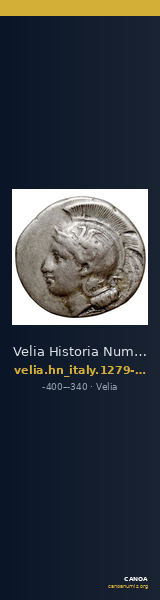 Velia Historia Numorum Italy 1279-82 — CANOA
