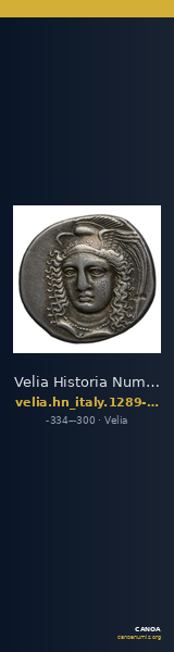 Velia Historia Numorum Italy 1289-94, 1296-98 — CANOA