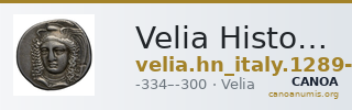 Velia Historia Numorum Italy 1289-94, 1296-98 — CANOA
