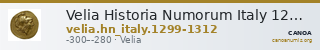 Velia Historia Numorum Italy 1299-1312 — CANOA